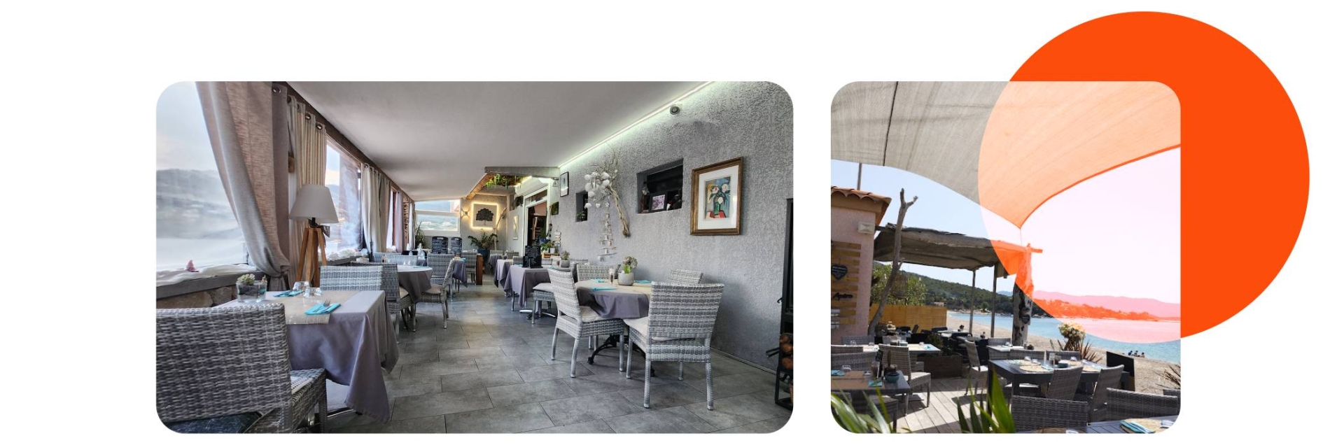 Le restaurant - Le 20118 - Sagone - restaurant sympa SAGONE